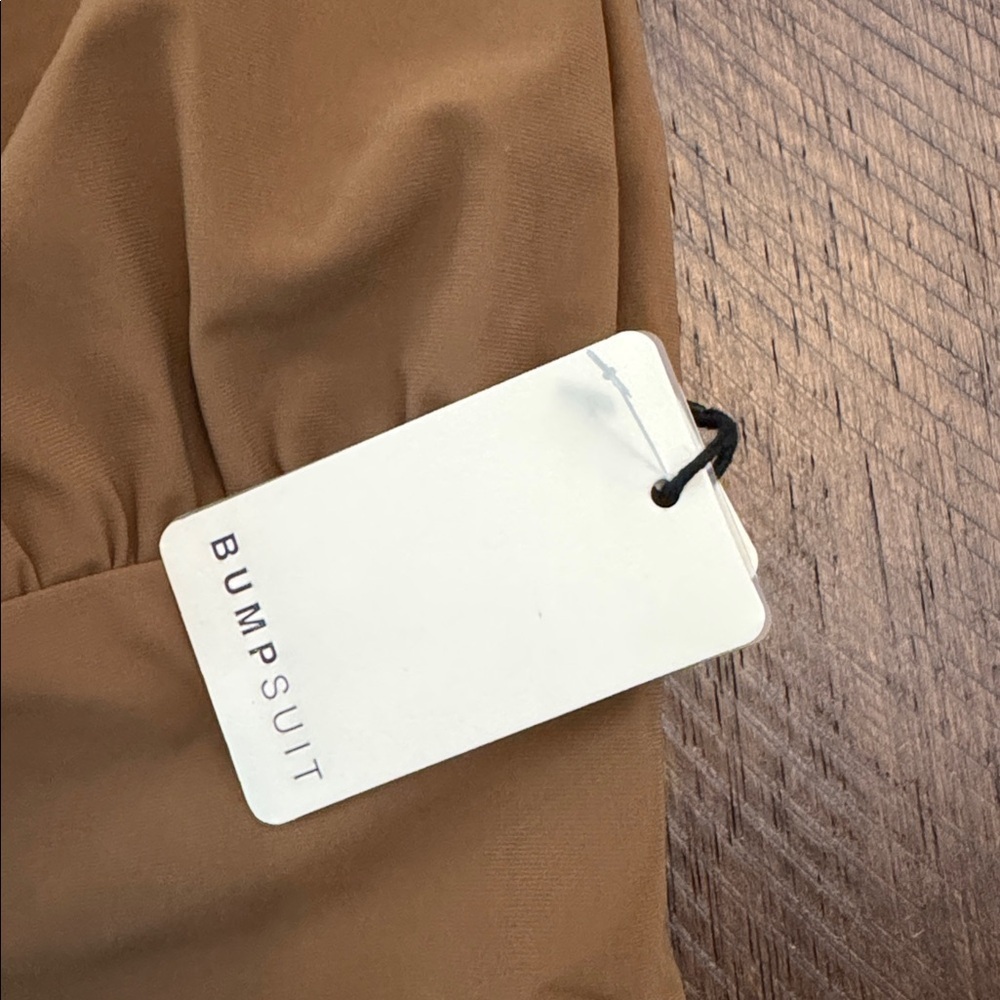 BUMPSUIT Jagger One piece Swimsuit Chestnut Postpartum - Picture 6 of 8